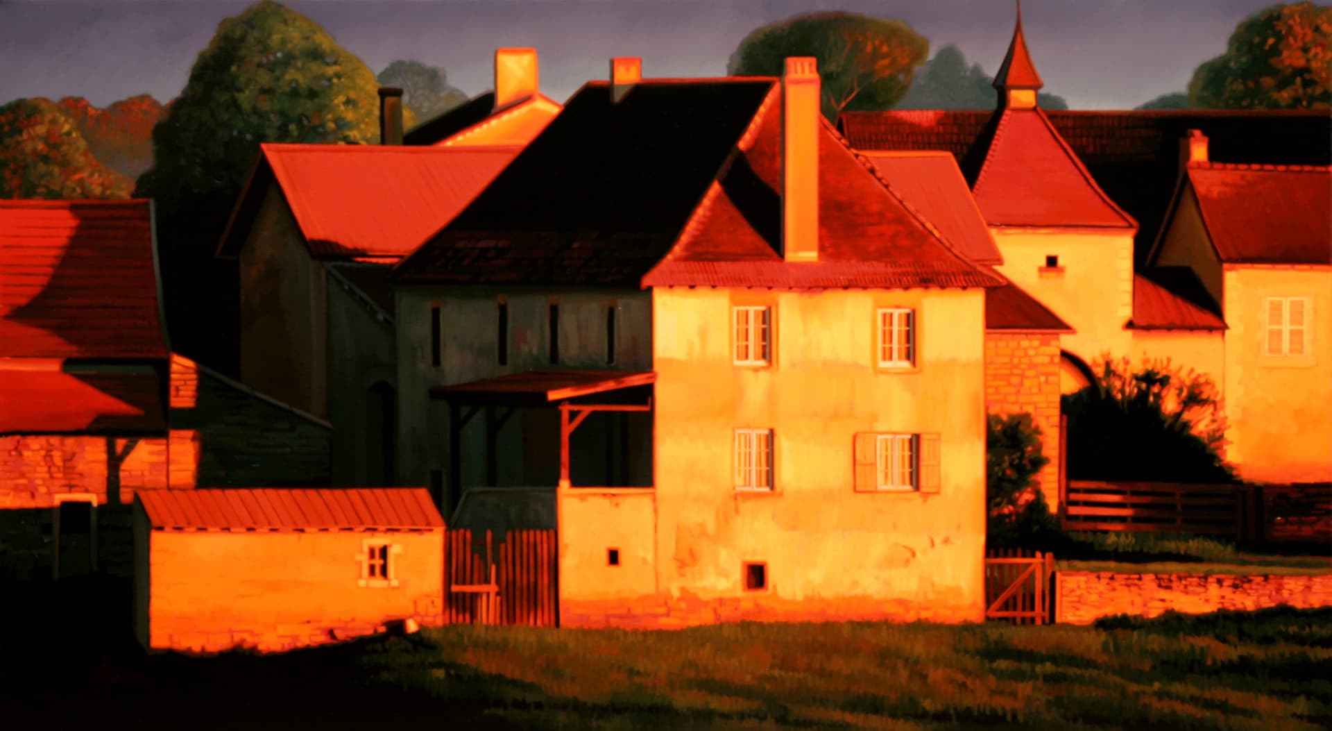 Morning Sun, Burgundy