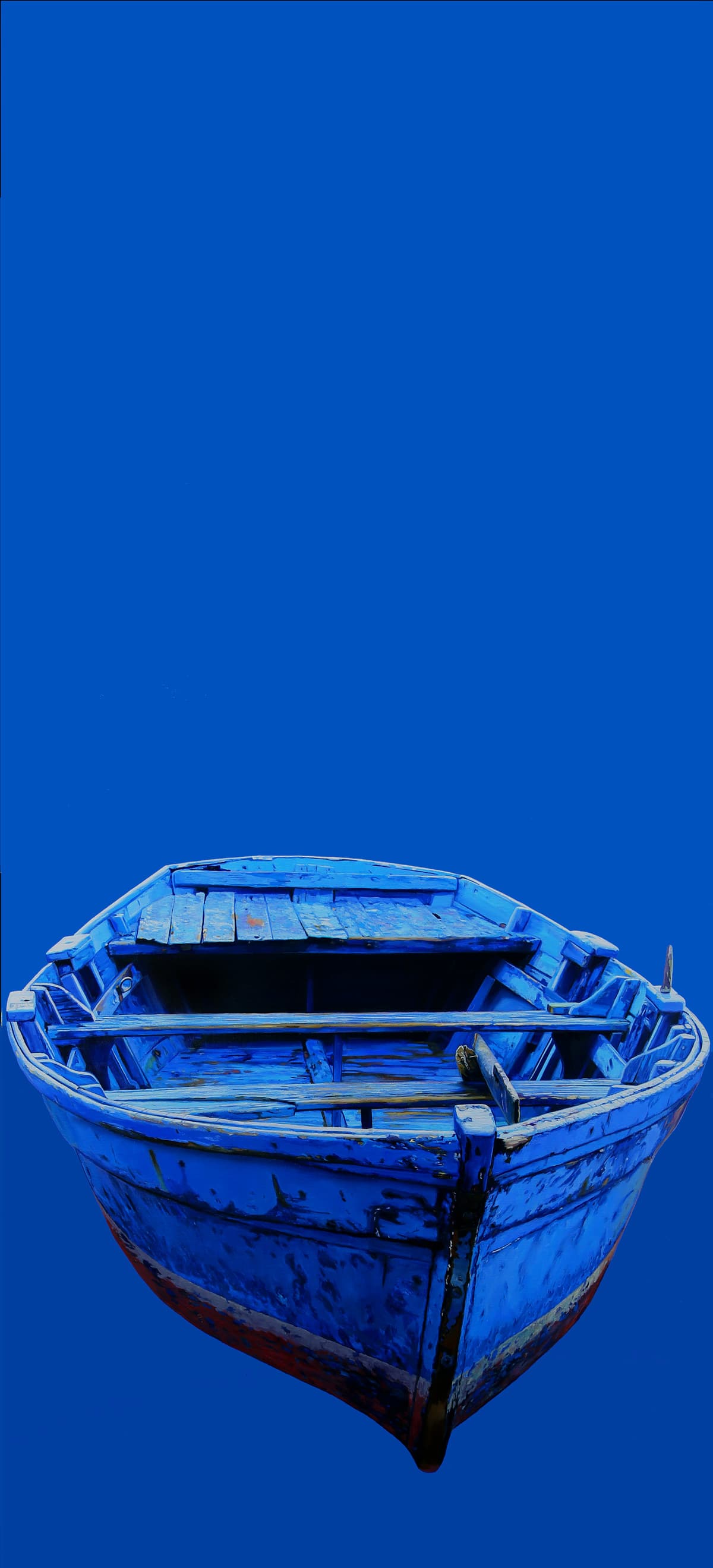 much too blue too
