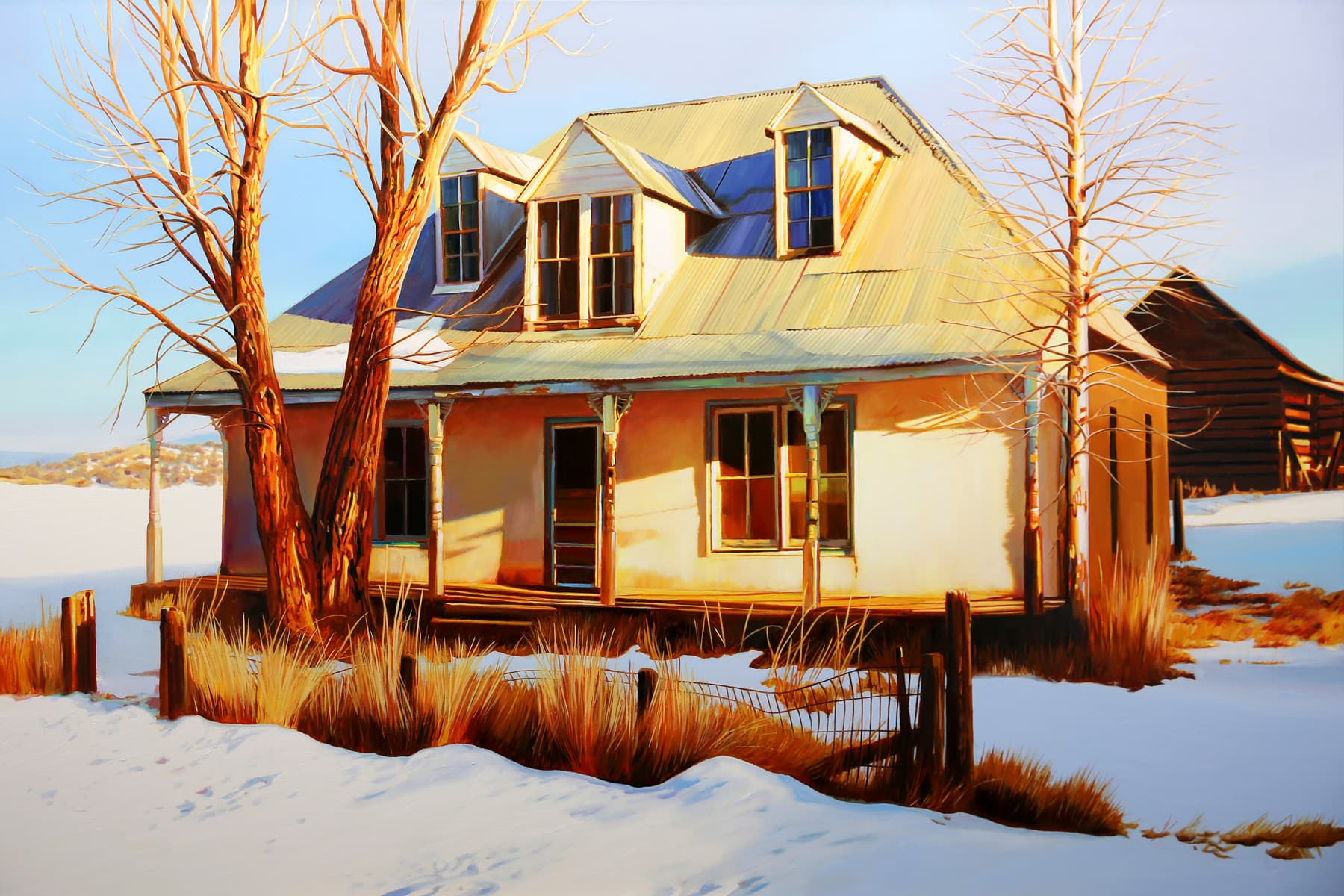 winter at the homeplace