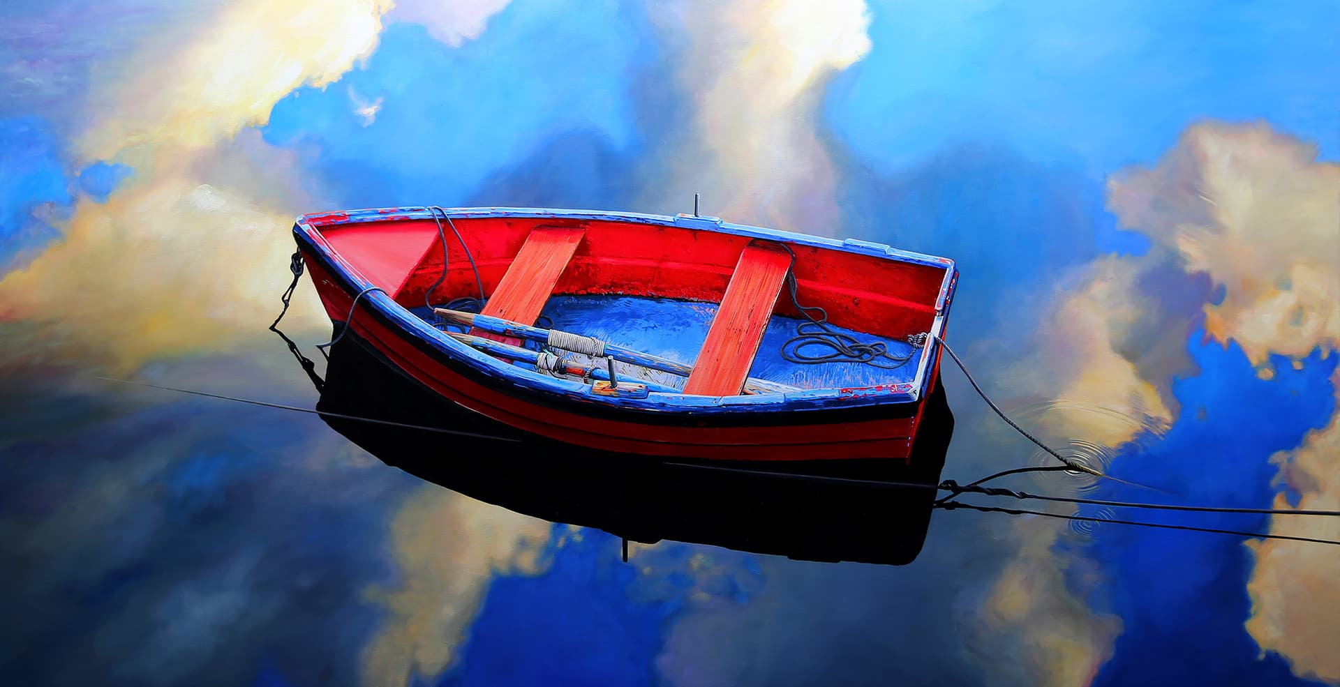 another sky below