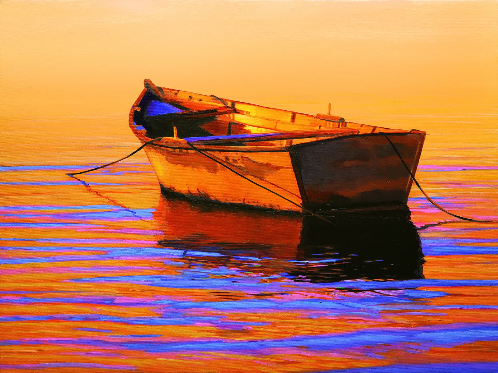 liquid sunset