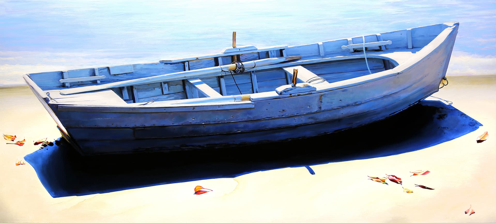 gray skiff