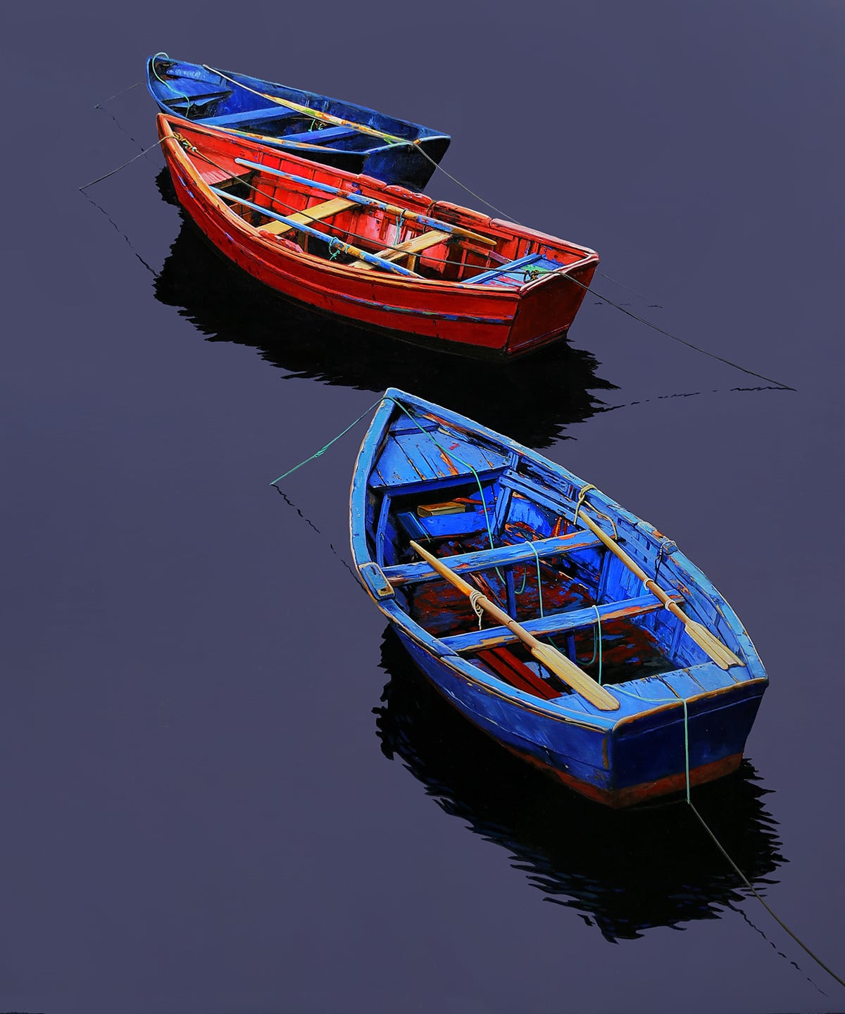 working skiff triad