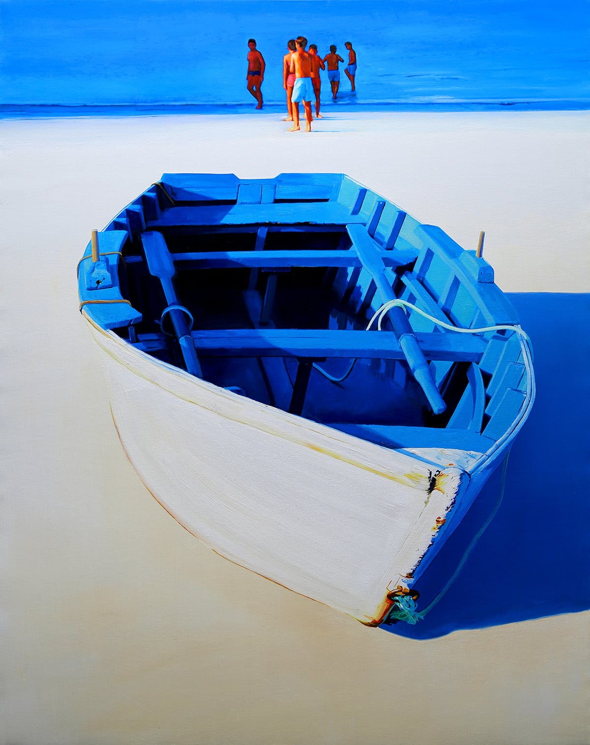 the beach